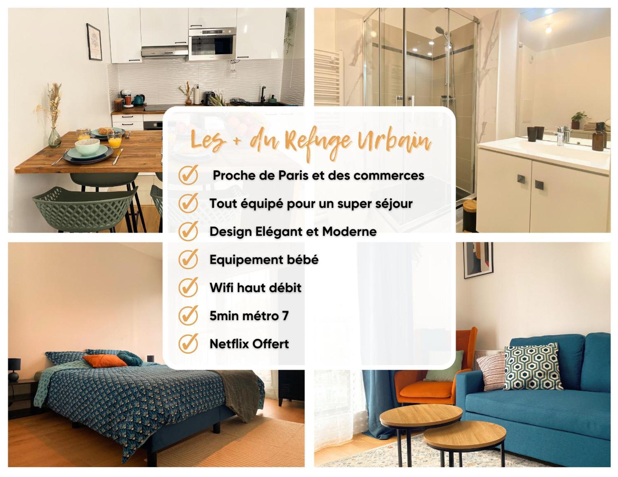 Le Refuge Urbain Apartment Villejuif Luaran gambar